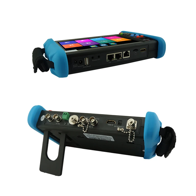 4K H.265 IP Камера тестер 8MP TVI/4MP CVI/5MP AHD IPC-9800Plus серии 7 дюймов IPS сенсорный экран wifi HD