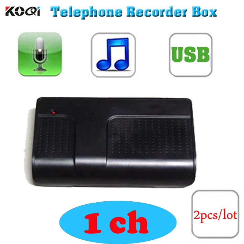 

Hot PC Computer 1 CH USB Telephone Phone Audio Voice Recorder Telephone Recorder