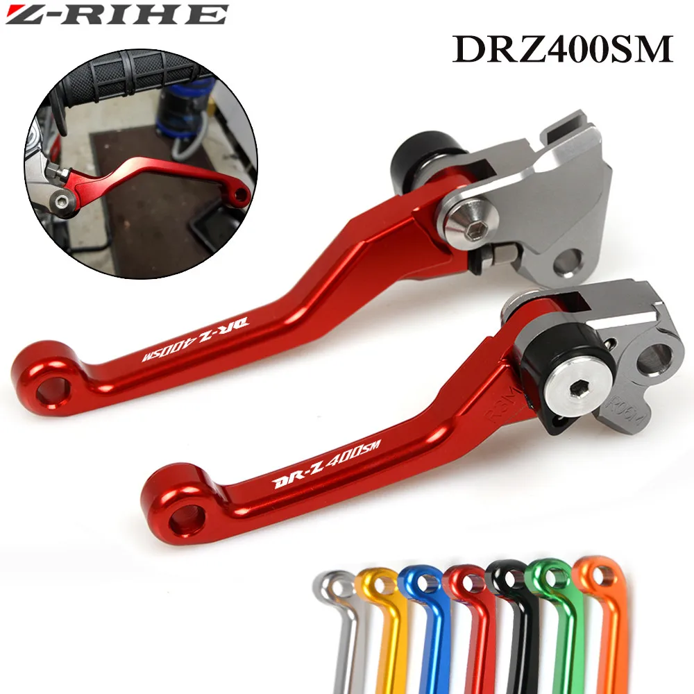 

For Suzuki DRZ400SM DRZ400S DRZ 400 SM 2000-2017 2016 2015 2014 CNC Dirt Bike FLEX Pivot Brake Clutch levers DR250R 1997-2000