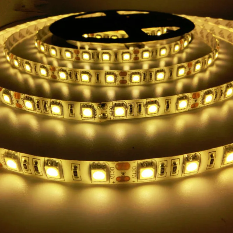 Светодиодная лента 5050SMD 5 м/лот 60 светодиодов/м 12 В постоянного тока IP65