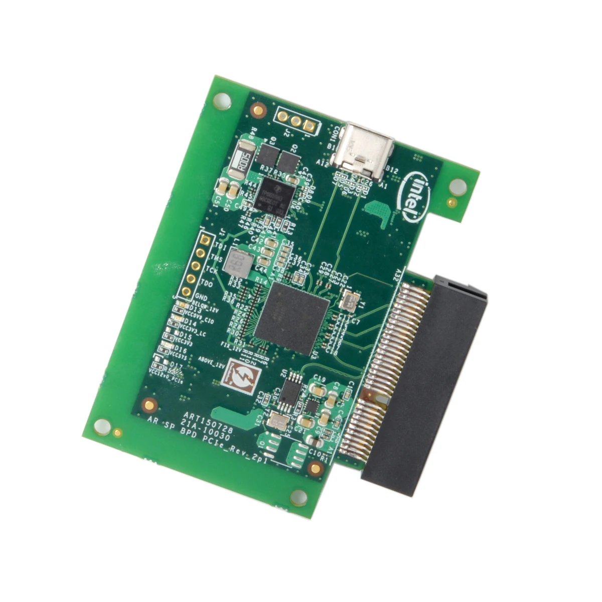 Кабель для преобразования карт Jimier Type C Thunderbot 3 в PCI Express E SSD Nvme NGFF M key 50 см
