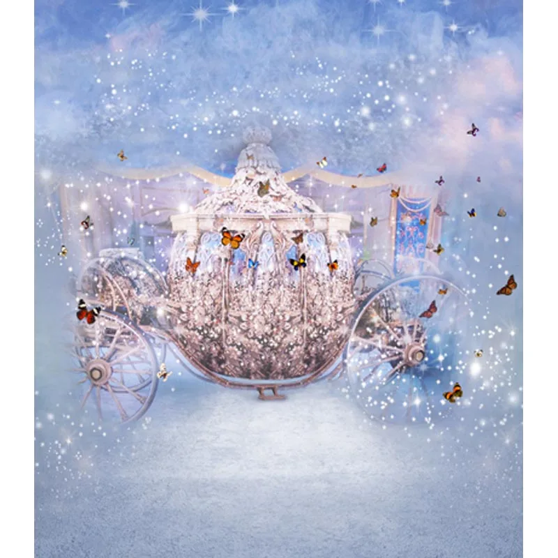 5X7ft Виниловый фон для фотосъемки Принцесса Сказка новорожденных детей