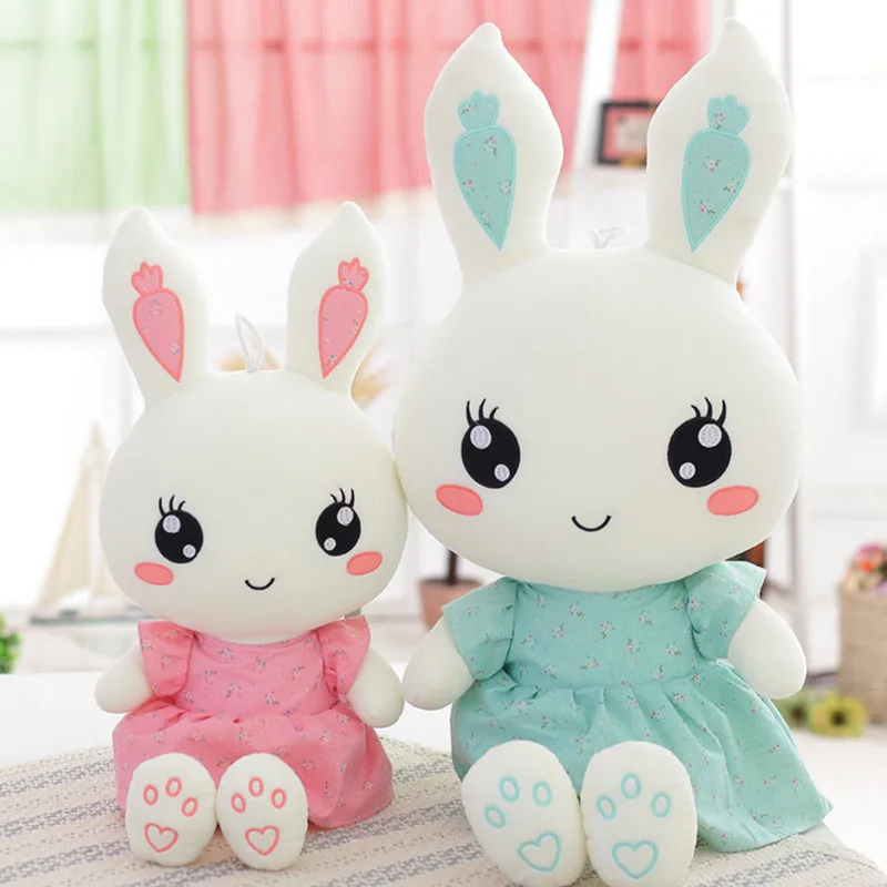 Юбка игрушки &quotКролик&quot для Детская кукла ребенок мягкие животные kawaii Плюшевые