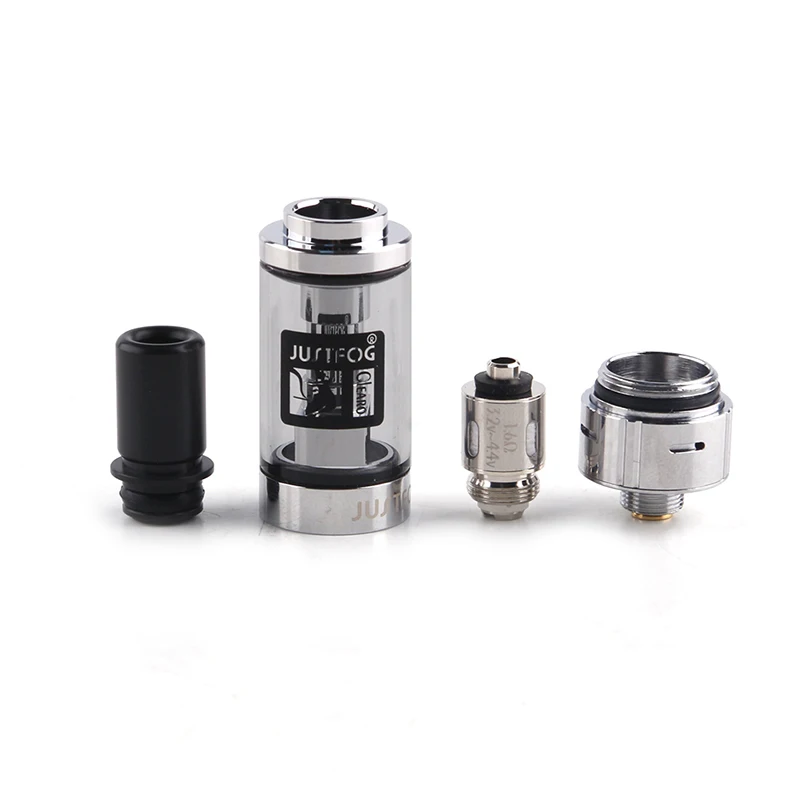 Original JUSTFOG Q16C Clearomizer 510 Thread 1.9ml Tank capacity for Kit Electronic Cigarette Atomizer | Электроника