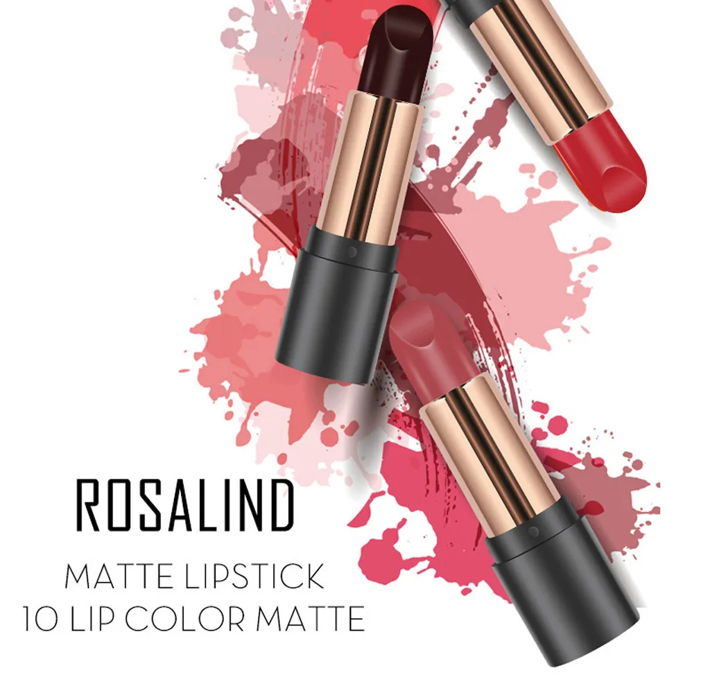 ROSALIND Дамская губная помада водостойкая матовая стойкая Губная Косметика