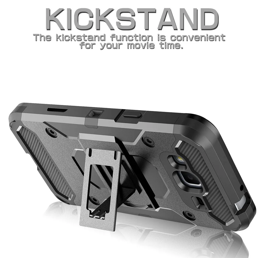 Сверхмощный Гибридный бронированный чехол прочная кобура + Зажим для ремня с