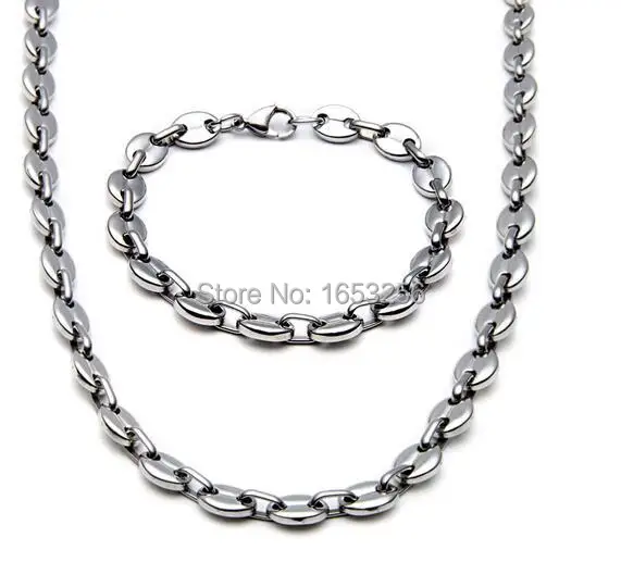5 шт./партия цепочка из нержавеющей стали 22 + 8 66 дюйма 9 мм|bean|jewelry lost wax castingjewelry making