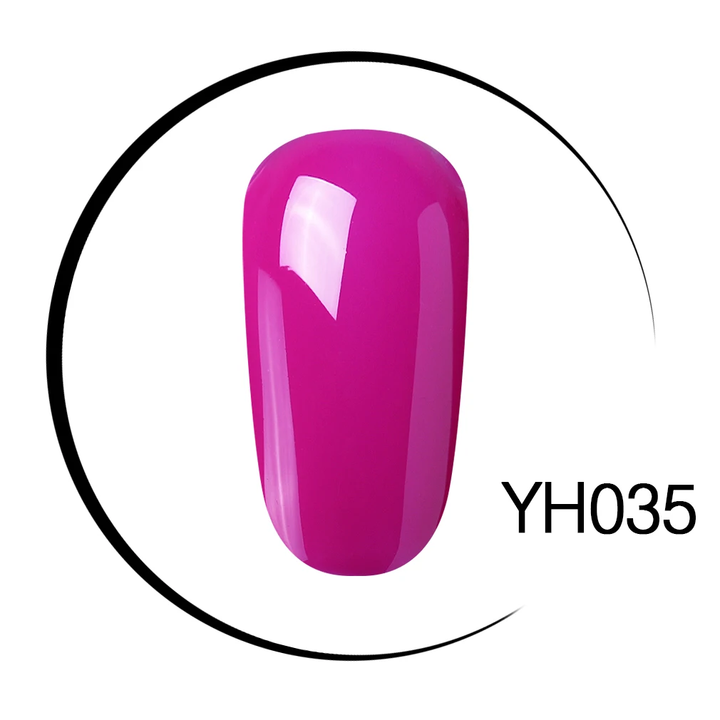 YH035 Elite99 Гель-лак замачиваемый УФ светодиодный Гель-лак для ногтей Базовое покрытие 10 мл розовый оранжевый светодиодный лак для ногтей УФ-отверждение Гель-лак - Цвет: YH035