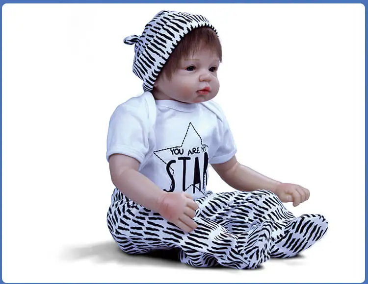 Reborn Boy куклы 22 &quot53 см силиконовые для новорожденных и малышей Bebe Boneca Menino детские