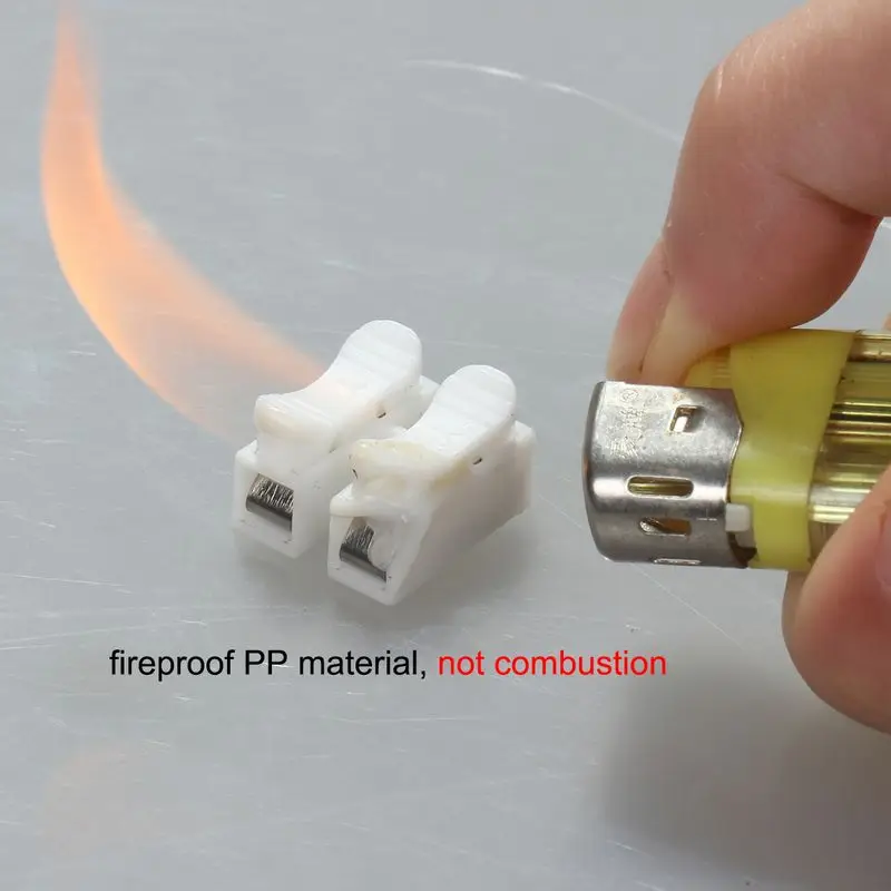 Соединитель провода 2 Pin 3 кабельный клеммный блок 10A 220V устойчивые к давлению