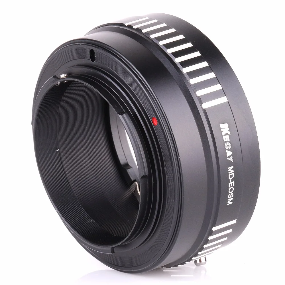 MD EOSM Крепление объектива переходное кольцо для Minolta MC Canon EOS M EF M5 M10 M3 M2 камера 4|lens