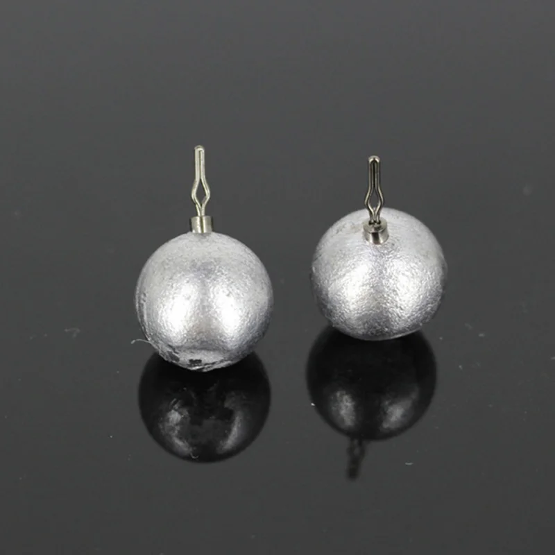 20 шт. привести падение Рыбалка ремень с круглый свинца линии клипа осень для моря