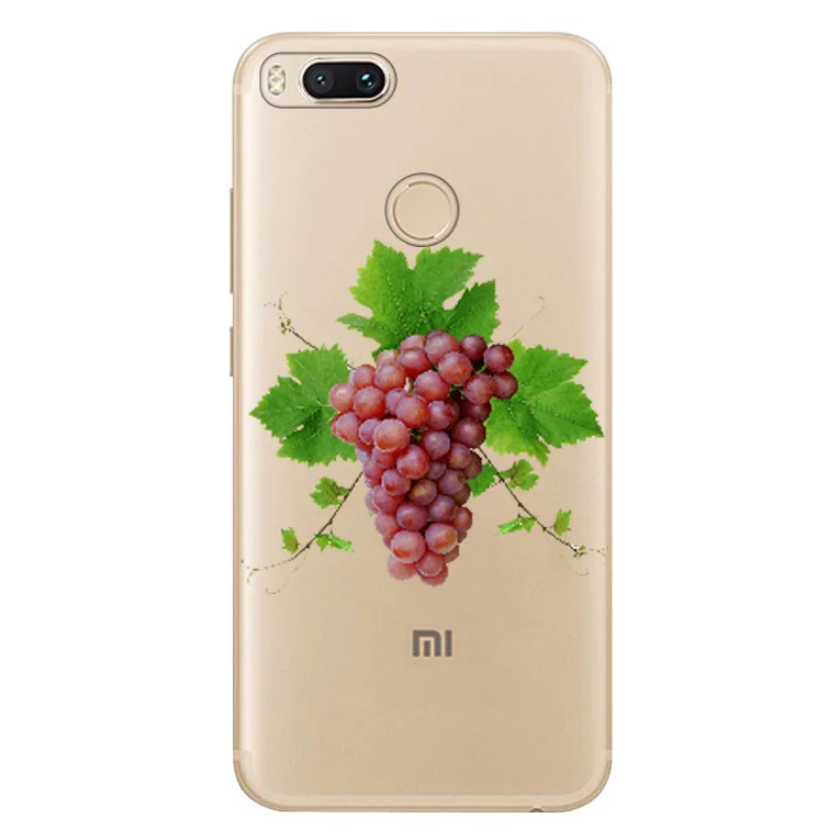 Silicone For Xiaomi Redmi 4X Note 3 Mi A1 4 Pro 4A 5 6 6pro Peach Pineapple Soft Back Cover A657 |