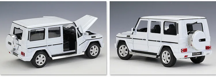 WELLY 1:24 модель SUV Модель автомобиля игрушки для Benz G-Class городской внедорожник Кроссовый литой автомобиль из сплава для мальчиков с оригинальной коробкой