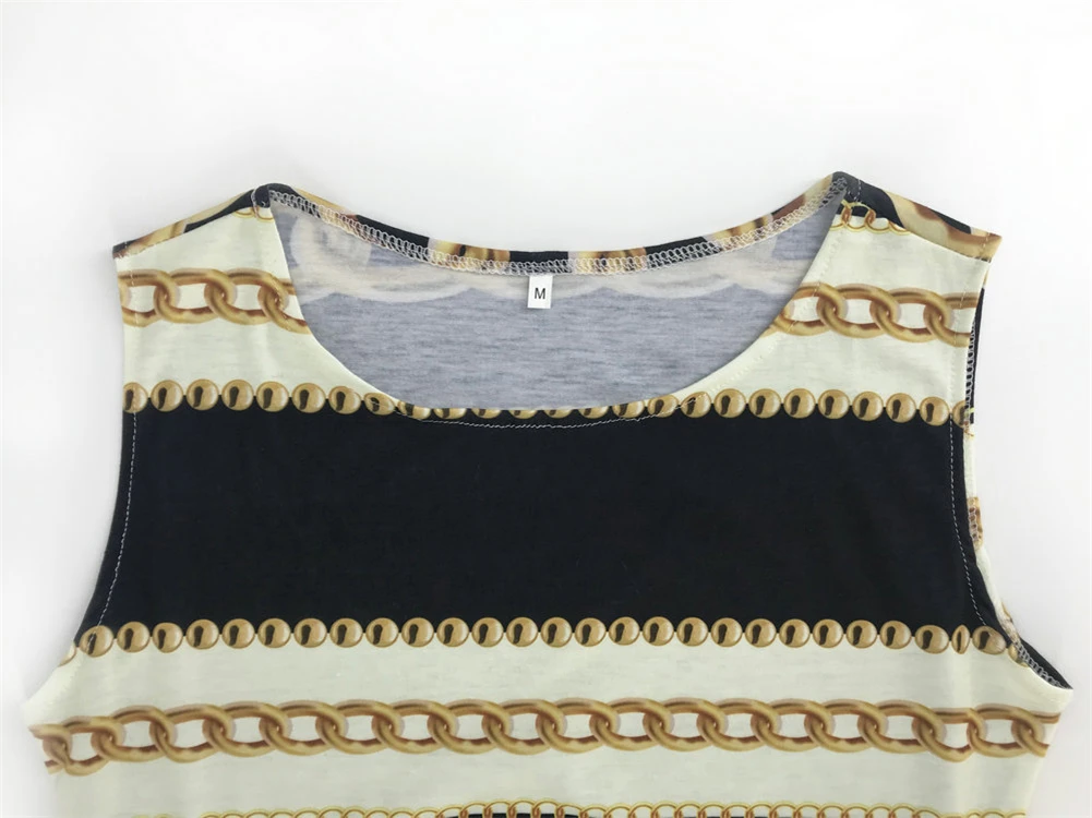 Женское платье с принтом в стиле бохо, летнее пляжное платье, женское платье без рукавов в стиле бохо, облегающее Платье До Колена, Дамское коктейльное Клубное платье
