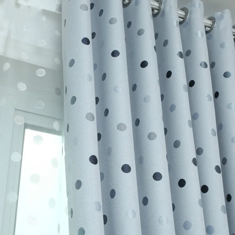 MYRU пасторальный стиль льняная окрашенная пряжа ткань занавеска бесконечная