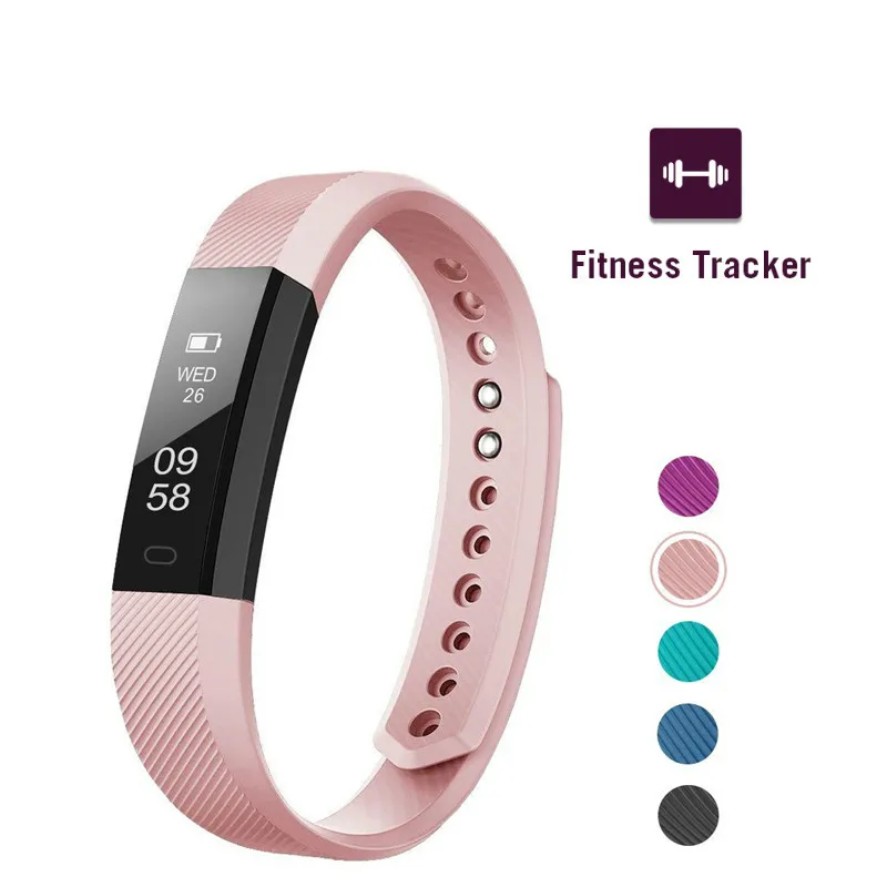 Умный фитнес трекер ID115 Veryfit с приложением Bluetooth мониторинг активности будильник