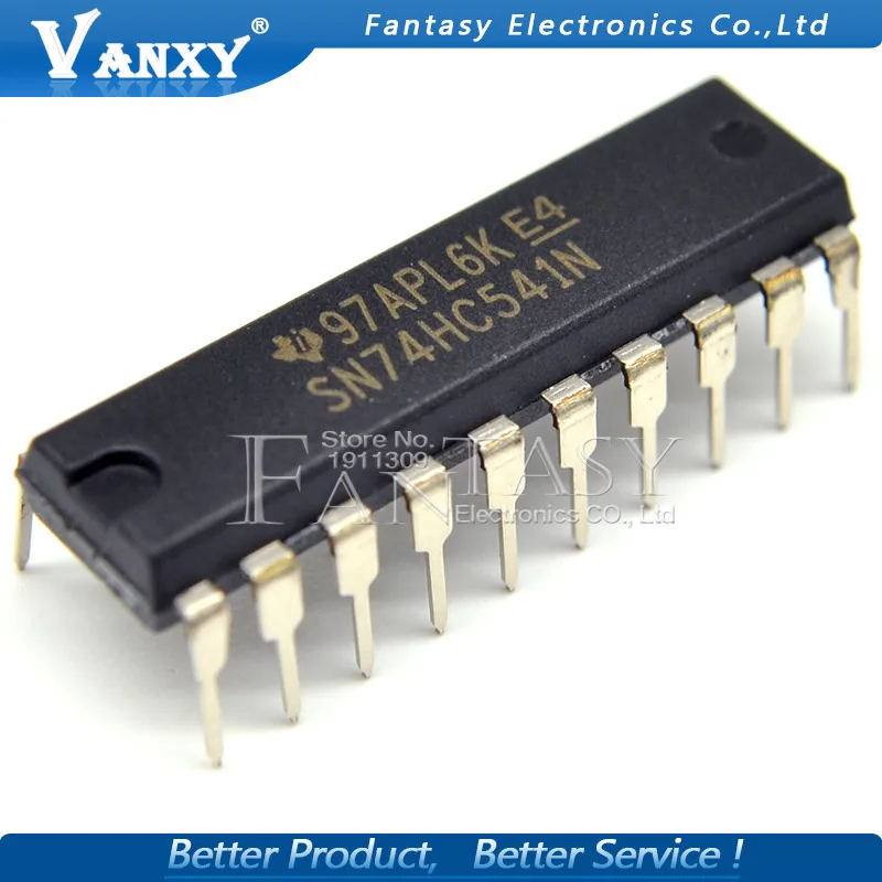 10 шт. SN74HC541N DIP20 HD74HC541P SN74HC541 DIP 74HC541N DIP-20 74HC541 | Электронные компоненты и