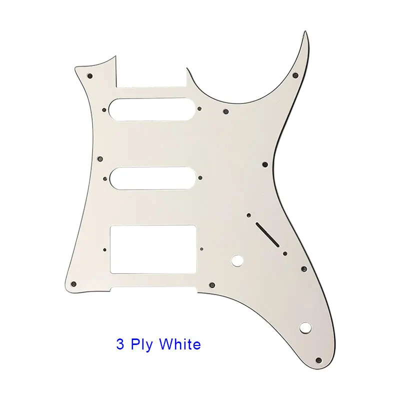 3 ply white Pleroo гитарные партии Палочки гвардии костюм для Японии MIJ Ibanez GRX40 гитара лучшее качество HSS Палочки гвардии - Цвет: 3 ply white
