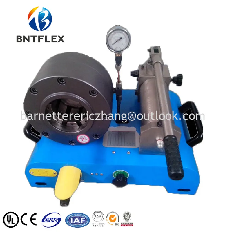 

2017 BARNETT BNT32M hydraulic high pressure hose crimping machine for rubber hose
