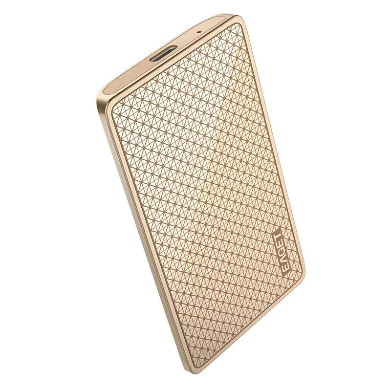 Жесткий диск EAGET MS608 SSD 128 ГБ 256 512 интерфейс Type-C твердотельный внешний