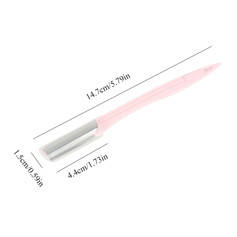 3 шт. для женщин удаления бровей волос безопасная бритва триммер лезвие из