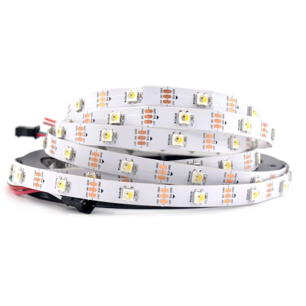 MOKUNGIT 5 м DC5V SK6812 RGBW гибкая светодиодная лента RGB + Теплый Холодный белый WS2812B 30