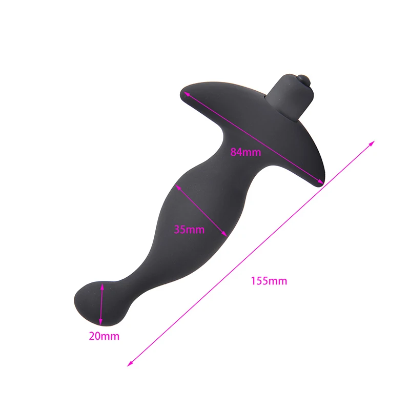 6 видов вибрирующие анальные бусы вилка простаты массажный фаллоимитатор