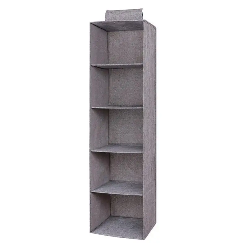 Dark Gray 5layer Серый 3/4/5 слоев прослойка с выдвижными ящиками Тип шкаф подвесная сумка для хранения Организатор ящик для хранения мусора Вешалка - Цвет: Dark Gray 5layer