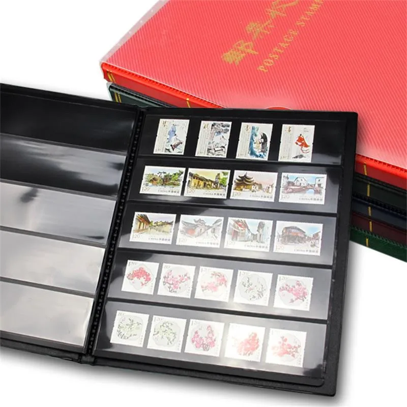 Альбом для почтовых марок брендовый коллекционный альбом. 10 страниц 20 листов