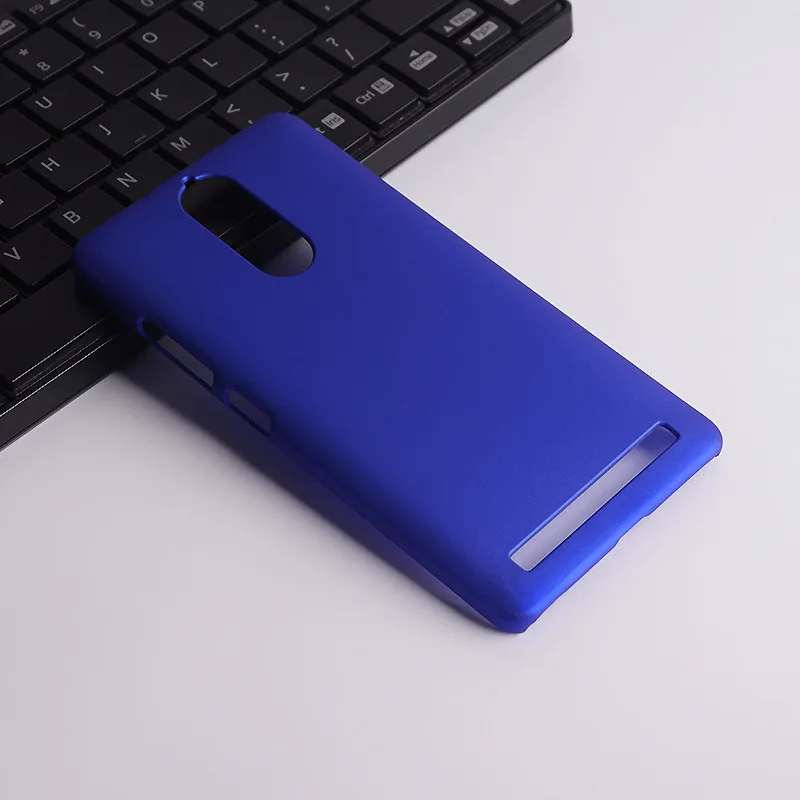 TopArmor чехол для телефона жесткий чехол для Lenovo K5 Note чехол матовый Scrub прочный ПК пластик в виде ракушки для Lenovo K5 Note чехол-накладка на заднюю панель телефона Капа - Цвет: Blue