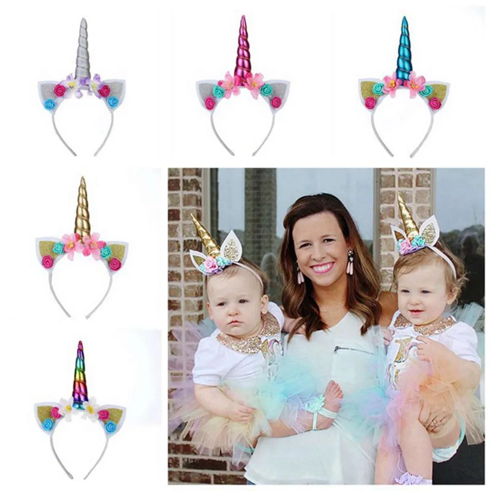 

Unicorn Horn Party Decorations Birthday Party Decor Kids Magical Unicorn Lace Headband Horn Kids Event Party Favors Fancy Dress