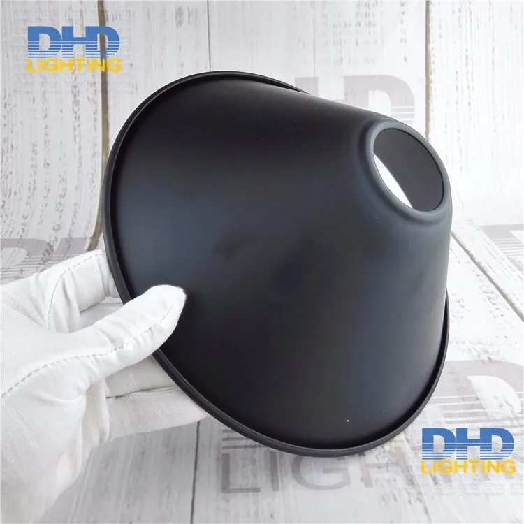 D220mm* H85mm E27 абажур лампы черный готовой клетки Эдисона абажур