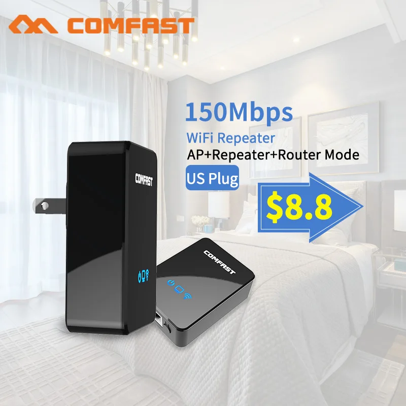 Стабильный Ми 300 м 2 4 ГГц Wi-Fi маршрутизатор усилитель сети повторитель Мощность