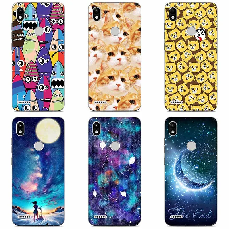 For Infinix Smart 2 X5515 Case Soft Silicone Back Cover Cases Painting TPU Patterned Shell Skin |
