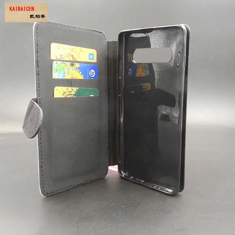 Для Samsung S10/ S10 Plus/S10 lite сублимационная застежка из ПУ кожи чехол для телефона с