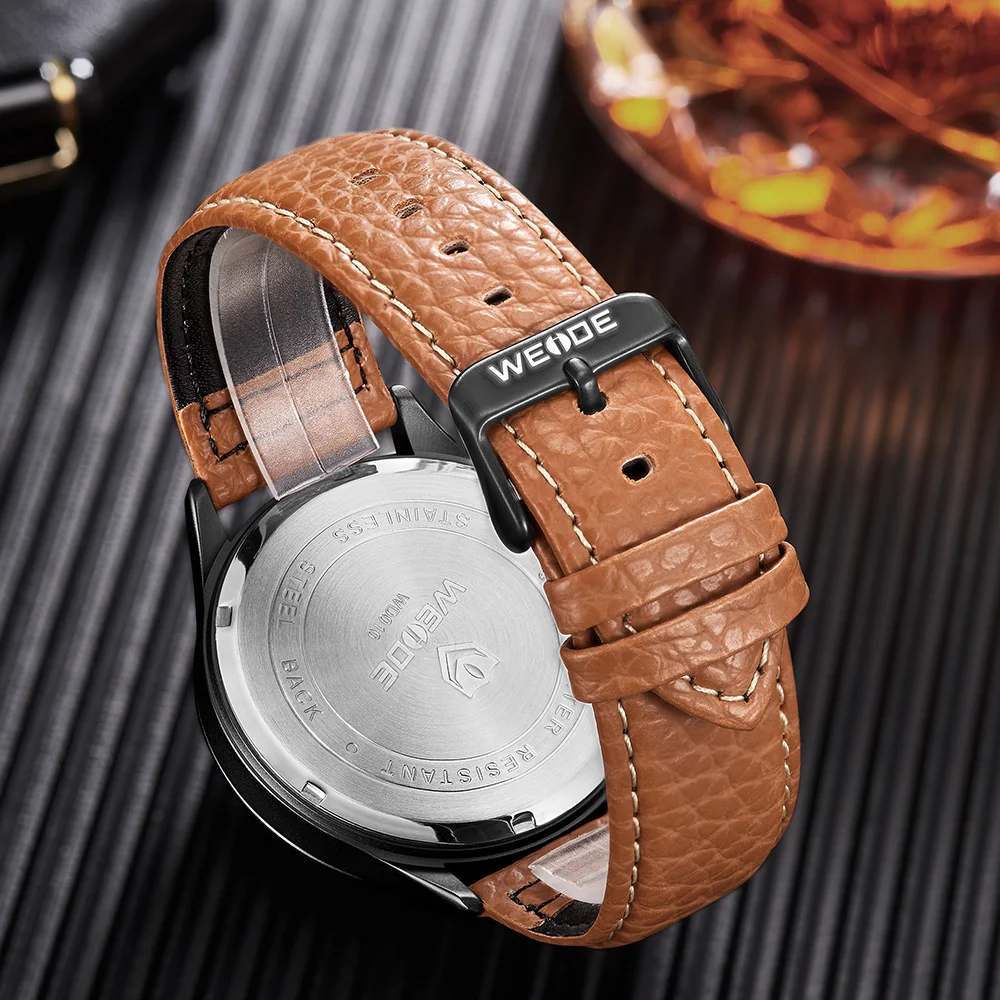 WEIDE мужские модные повседневные кварцевые аналоговые дисплей компас хронограф