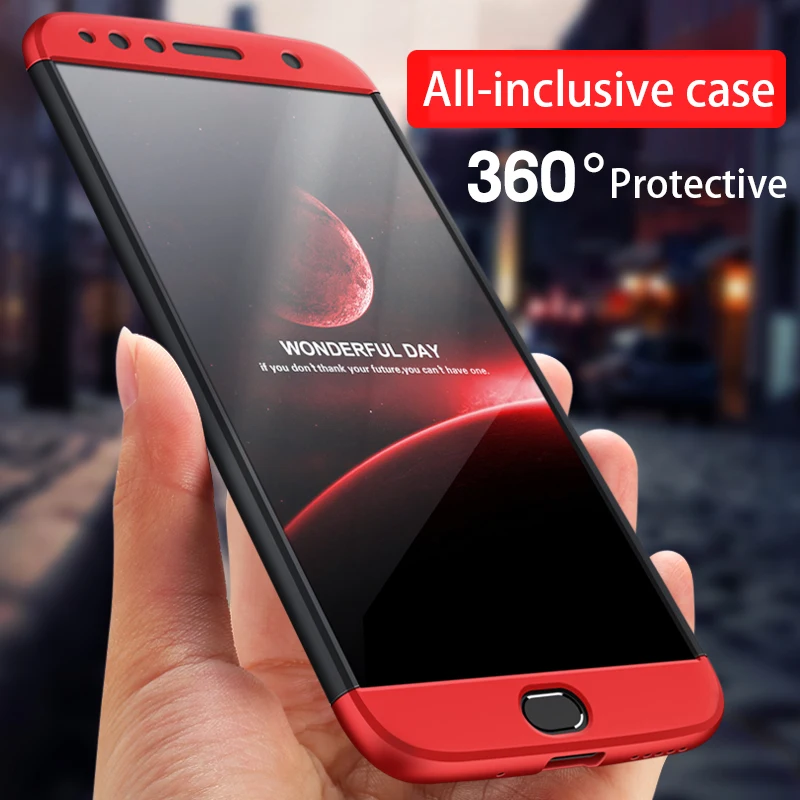 FGHGF 3 in 1 Matte Shell Cover for Motorola MOTO G5S Plus Case G5 S Moto G6 360 Full Protection Hard PC Cases |