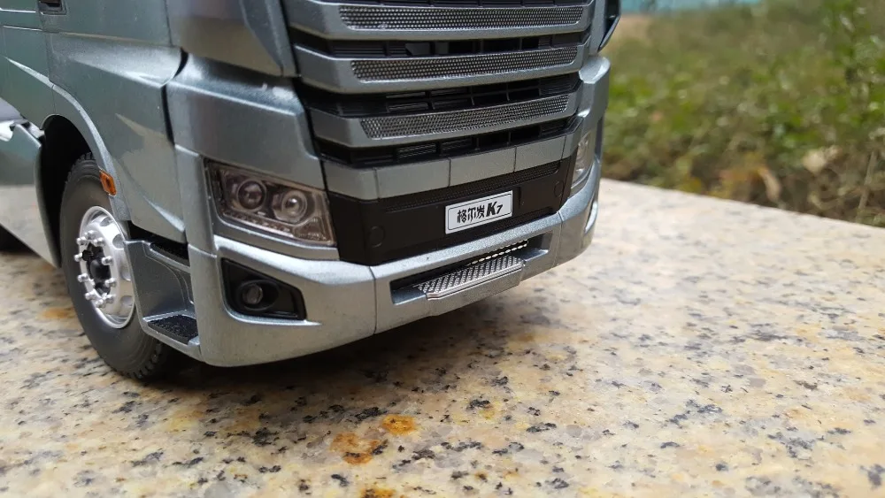 Изысканная Коллекционная модель из сплава, подарок, соотношение 1:24, JAC GALLOP K7 для трактора, прицепа, грузовика, литая игрушка, модель для украшения