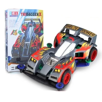N Мини 4WD клюв паук сборка электрическая модель автомобиля Raider Багги наборы 4WD гоночные автомобили развивающие игрушки детские подарки - Цвет: N