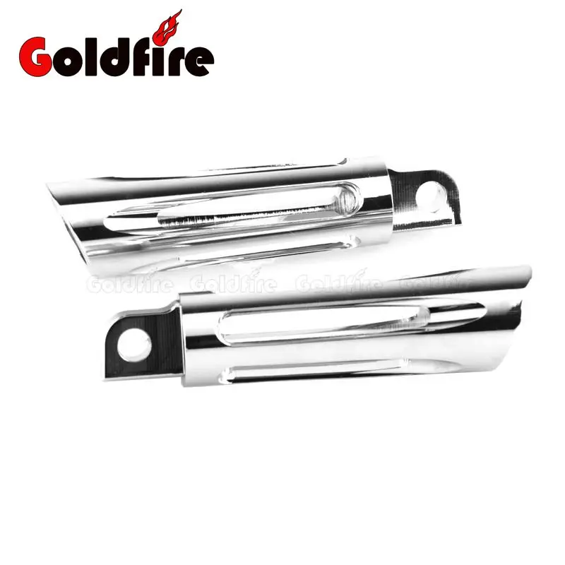 Черные края с мотоцикл передней ногой Peg Педали для автомобиля ног Harley Touring Sportster