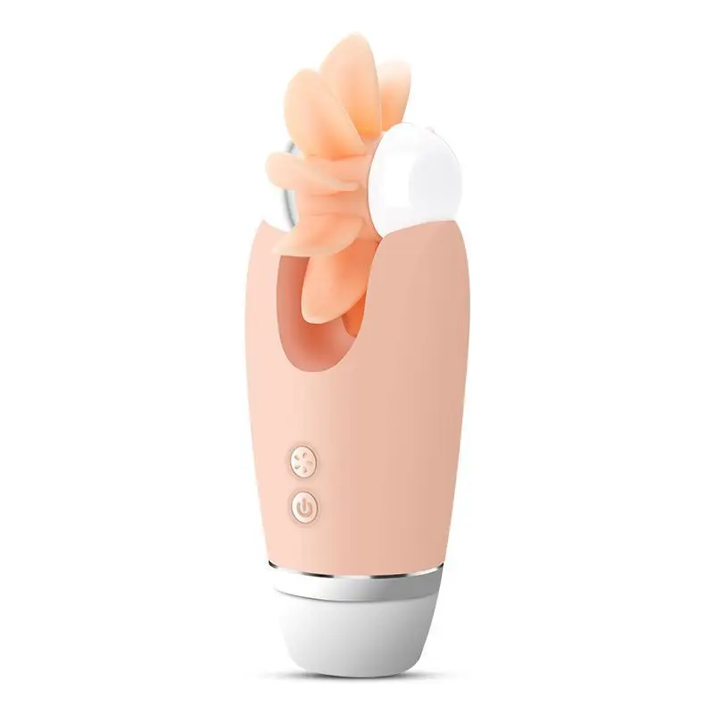 Силиконовый язык лизание Женский G Spot Клитор стимулирует присоска массажер