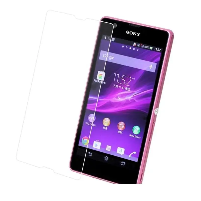 9 H нрав Стекло Экран фильма протектор для sony Xperia Z2/Z3/Z5/Z1 компактный|film protector|glass