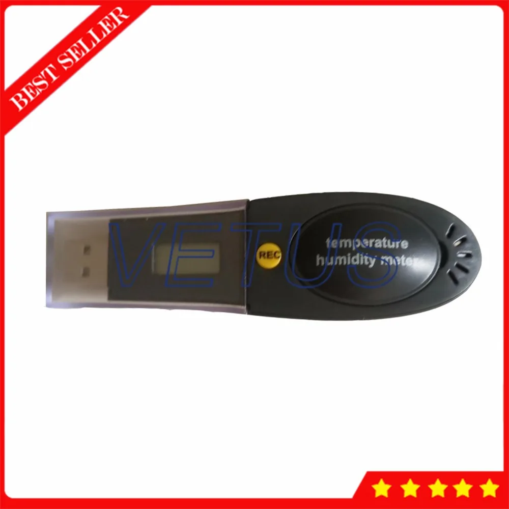HT 161 USB регистратор данных Температура Влажность метр с ЖК дисплей цифровой Термо