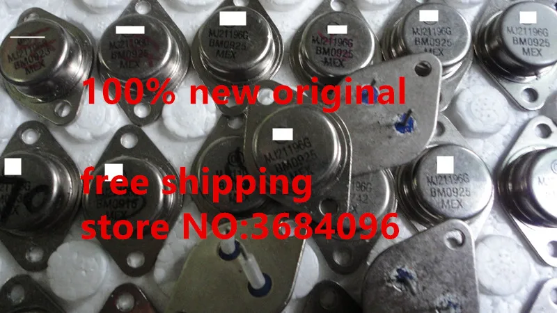 MJ21195 MJ21196 MJ21195G MJ21196G тестовый пропуск 4 пары 50 пара/лот старый до 3 Бесплатная