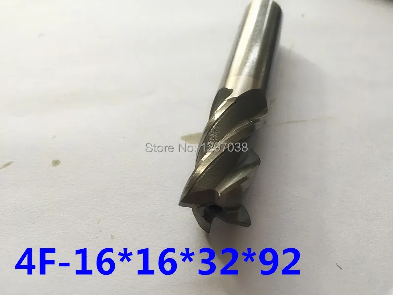 Концевые фрезы из быстрорежущей стали с 4 лезвиями диаметр 16 мм 2 шт. | Инструменты