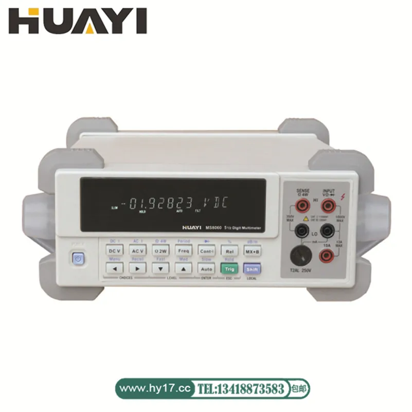 

Цифровой мультиметр MS8060 6 1/2 с GPIB и интерфейсами для RS-232