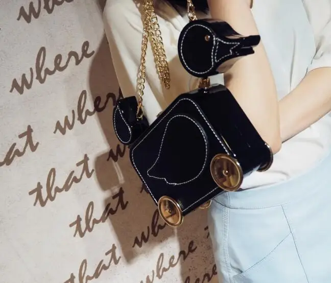 Cute Cartoon Animal Duck Elephent Shape Acrylic Clutch Evening Bag Chain Shoulder Women's Handbag Cross Body Messenger | Багаж и сумки