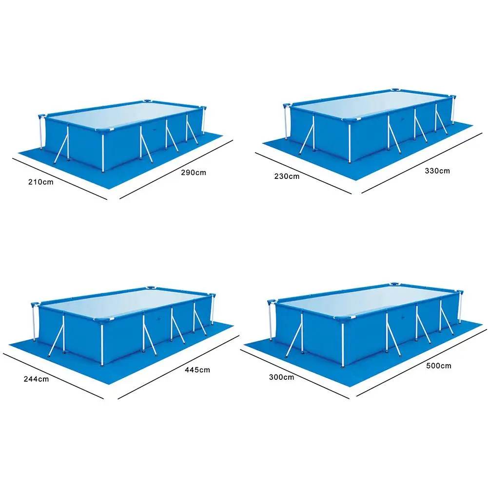 

Pool Ground Cloth Square Floor Swimming Pool Mat Easy to Clean Mat
