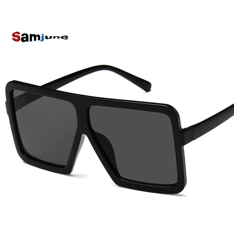 Солнцезащитные очки большого размера Samjune солнцезащитные для мужчин и женщин